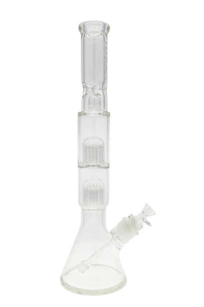 TAG - 20" Double Fixed 16 Arm Tree Beaker 50x7MM - 28/18MM Downstem (4.75")