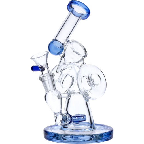 7" Hourglass Base Water Pipe