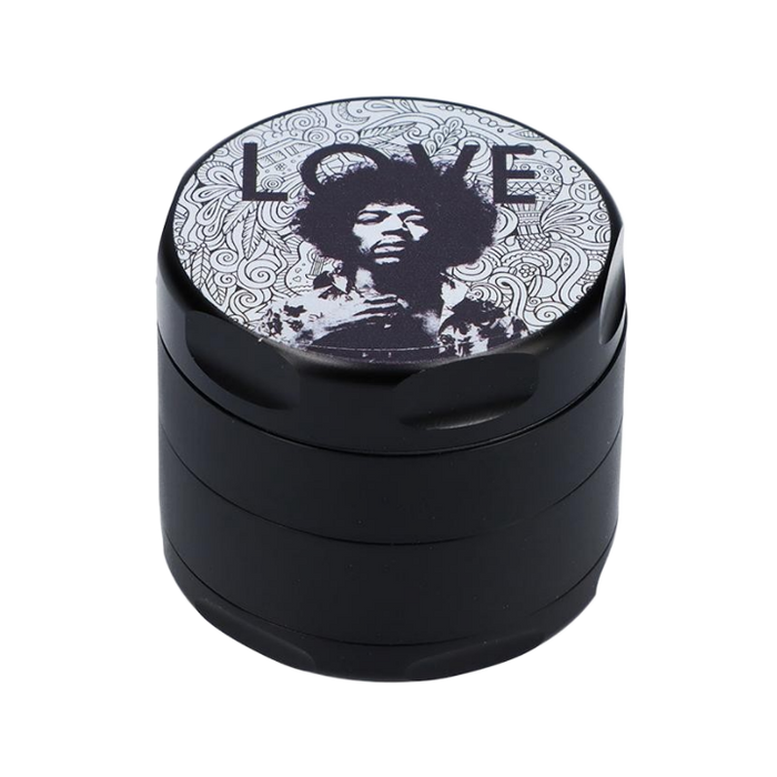 Jimi Hendrix Love 55mm 4-Piece Grinder