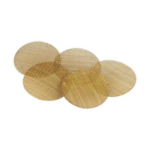 Brass Screen For Glass Slide and Spoon Pipes - #60 Mesh