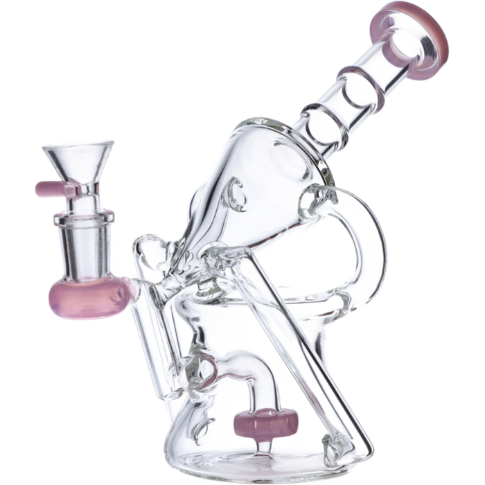 Water Pipe Funnel Perc Recycler