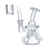 Dab Rig Water Pipe Mini w/Quartz -Clear-4in(RCL-S-J06)