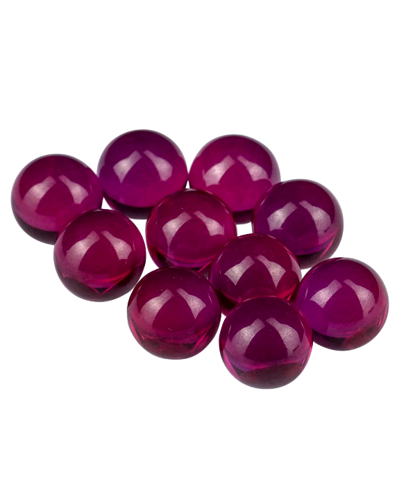 6mm Ruby Terp Pearls