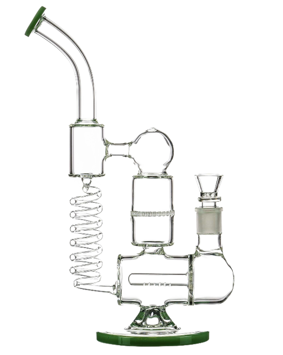 Inline to Honeycomb Perc Condenser Coil Bong