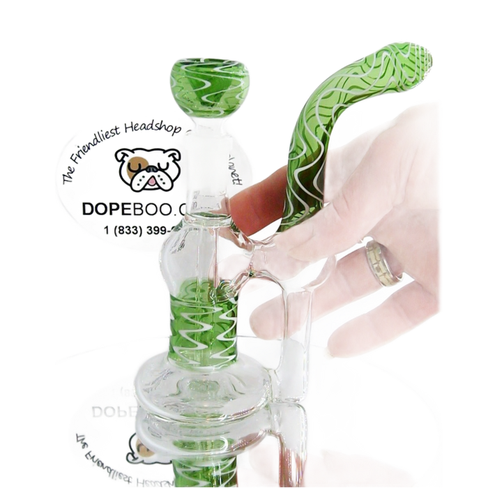 6 Inch Recycler Bubbler - Gorgeous
