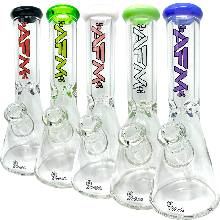 The Heavy Boi Beaker 12" Colored Lip - 9MM