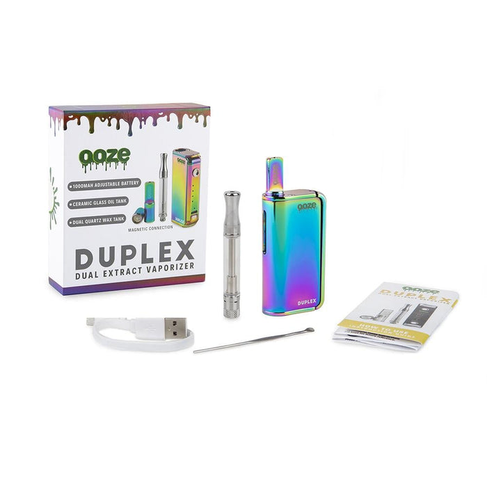 Duplex Dual Extract Vaporizer Kit - RAINBOW