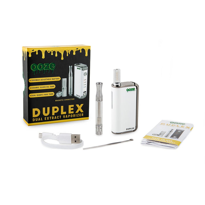 Duplex Dual Extract Vaporizer Kit -WHITE