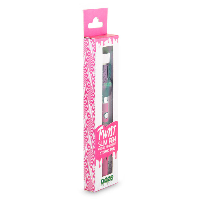 Ooze Slim Pen Twist Battery + Smart USB - Atomic Pink