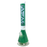 The Quasar Beaker 18" Clear Bottom - White/Green