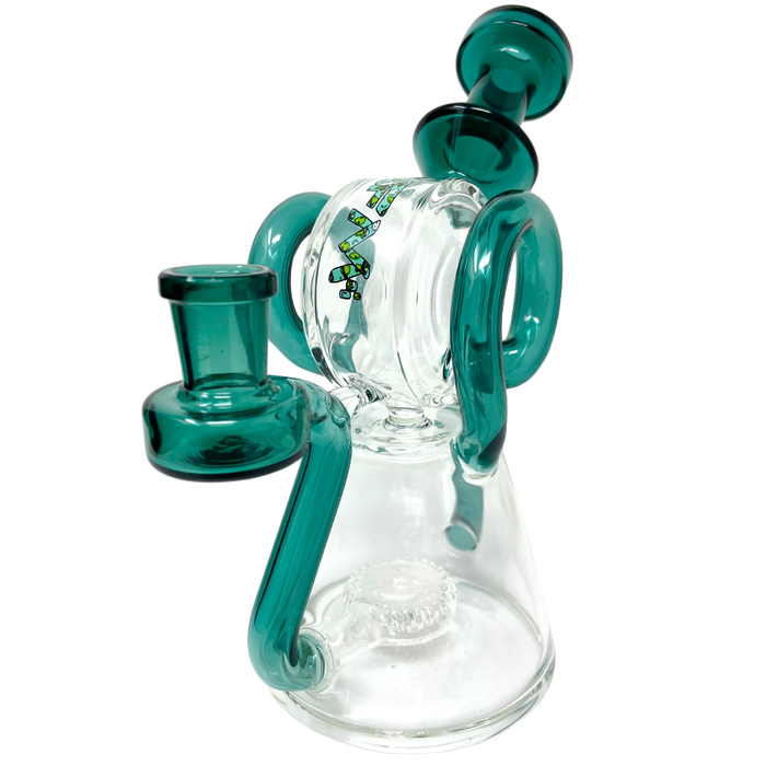 The Double Ram Recycler Custom Decal 8"
