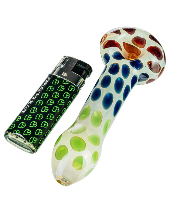 Colorful Spotted Spoon Pipe
