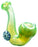 Mushroom Milli Thick Glass Sherlock Pipe